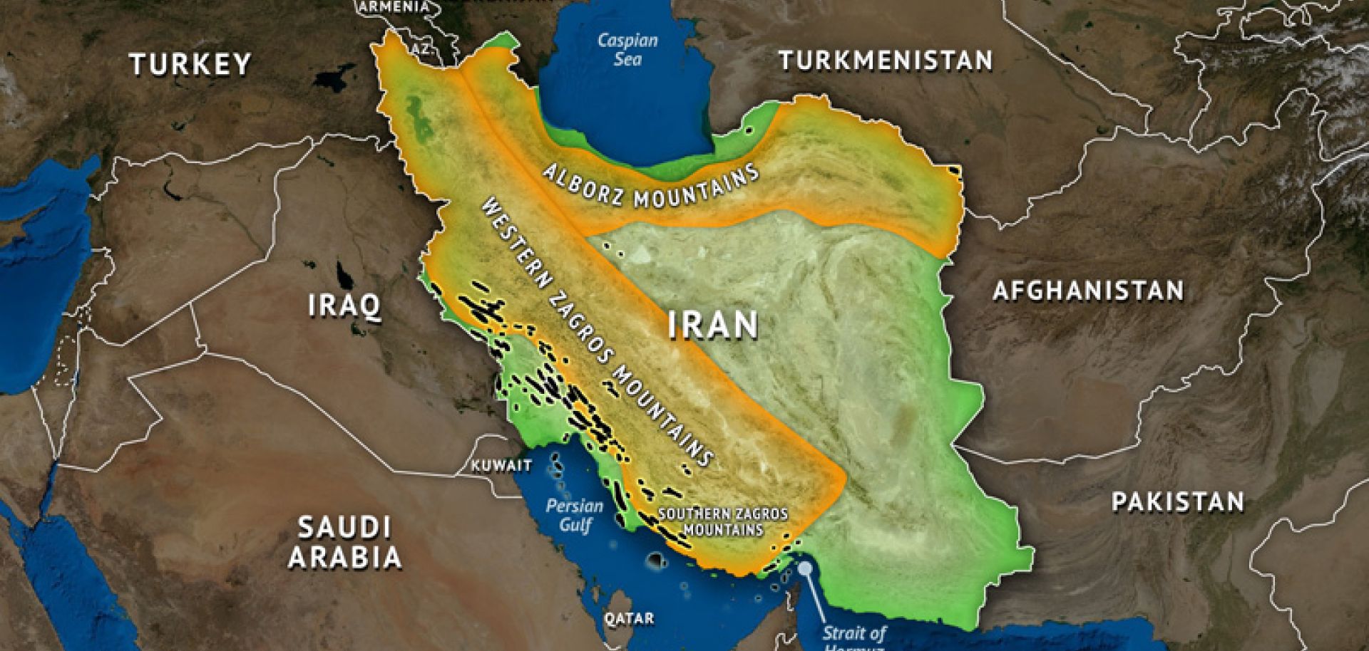 Iran's Geographic Challenge